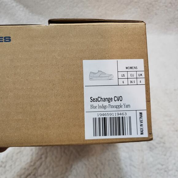 NEW SEAVEES Women's Sea Change CVO SNEAKERS Blue Indigo SIZE 6 - Picture 11 of 11